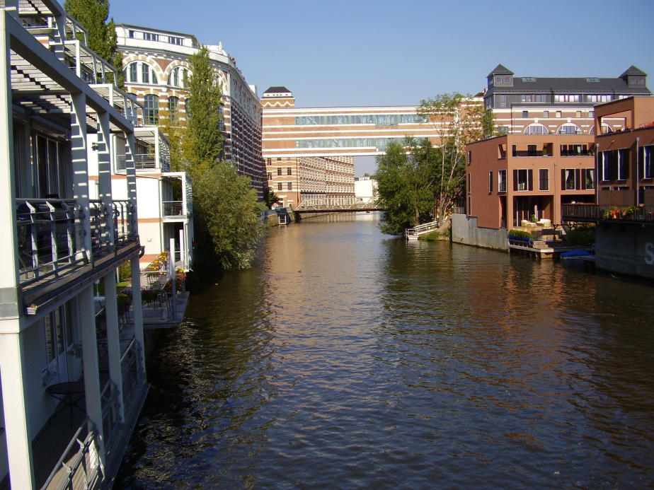 Wasseridyll in Leipzig