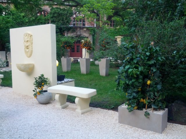 Italienischer Landschaftsgarten in der Neuen Residenz