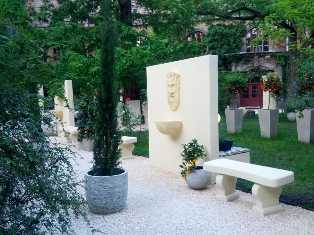 Italienischer Landschaftsgarten in der Neuen Residenz