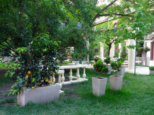 Italienischer Landschaftsgarten in der Neuen Residenz