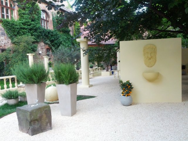 Italienischer Landschaftsgarten in der Neuen Residenz