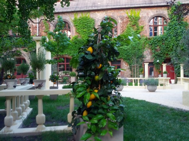 Italienischer Landschaftsgarten in der Neuen Residenz