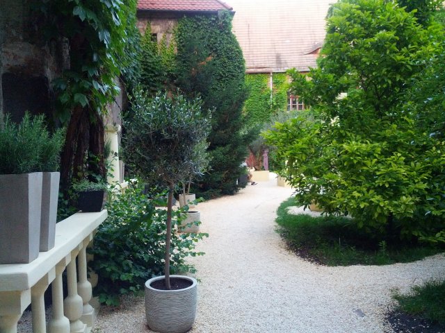 Italienischer Landschaftsgarten in der Neuen Residenz