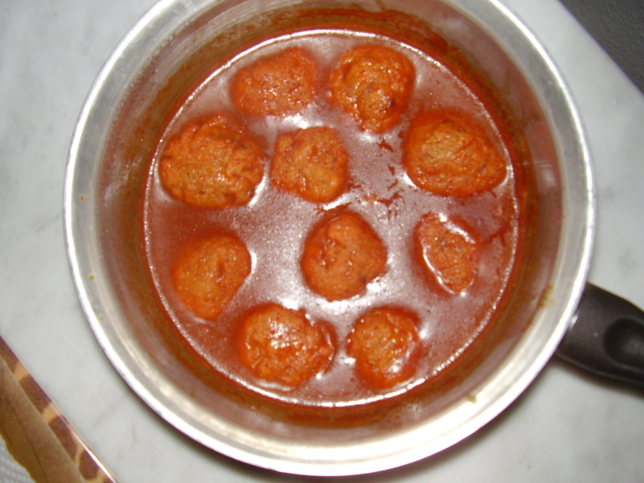 vegetarische Kochklopse mit Banane und Kardamom