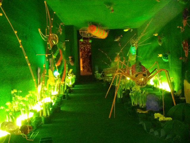 Floristik-Ausstellung Ostern 2012 in der Neuen Residenz Halle