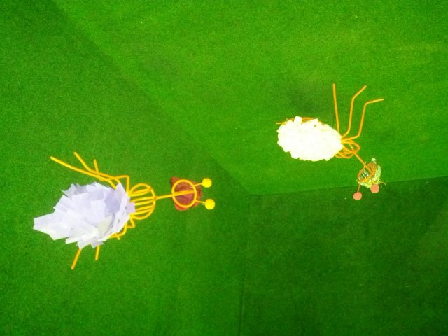 Floristik-Ausstellung Ostern 2012 in der Neuen Residenz Halle