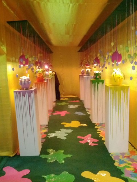 Floristik-Ausstellung Ostern 2012 in der Neuen Residenz Halle