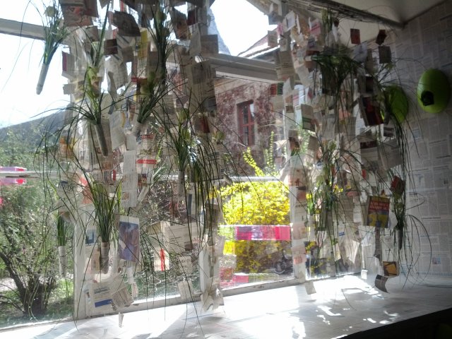 Floristik-Ausstellung Ostern 2012 in der Neuen Residenz Halle