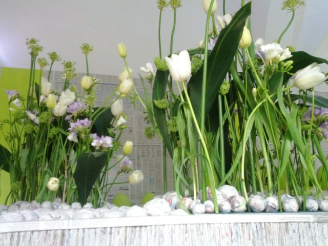 Floristik-Ausstellung Ostern 2012 in der Neuen Residenz Halle