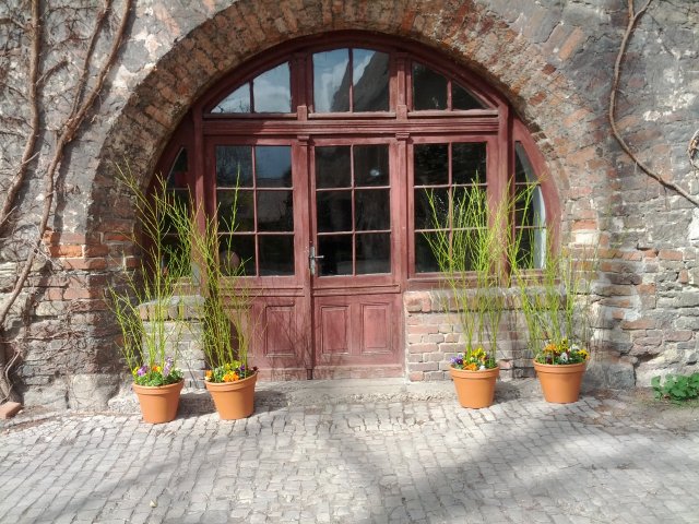 Floristik-Ausstellung Ostern 2012 in der Neuen Residenz Halle