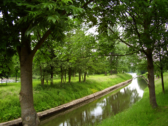 An der Schleuse