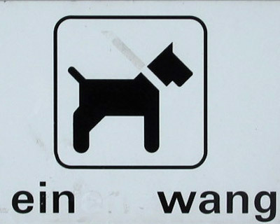 Hundeschild