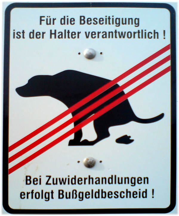 Hundeschild