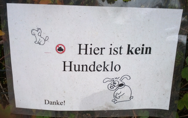 Hundeschild