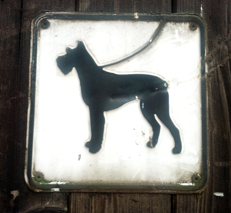 Hundeschild