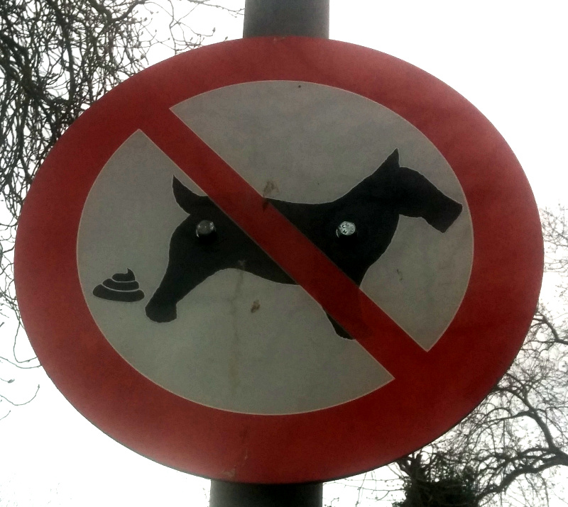 Hundeschild