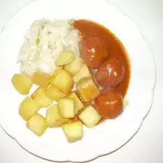 vegetarische Kochklopse mit Banane und Kardamom