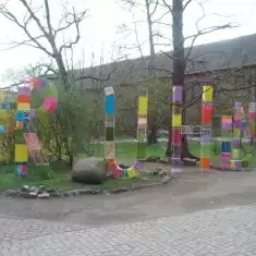 Floristik-Ausstellung Ostern 2012 in der Neuen Residenz Halle