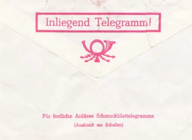Der lange Weg eines Telegramms