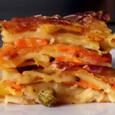 Steckrübenlasagne